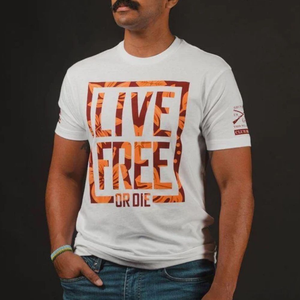 GRUNT‎ STYLE LIVE FREE 2024 APRIL CLUB - MEN'S - WHITE LARGE NWT in packaging